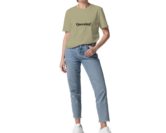 Queening organic cotton t-shirt