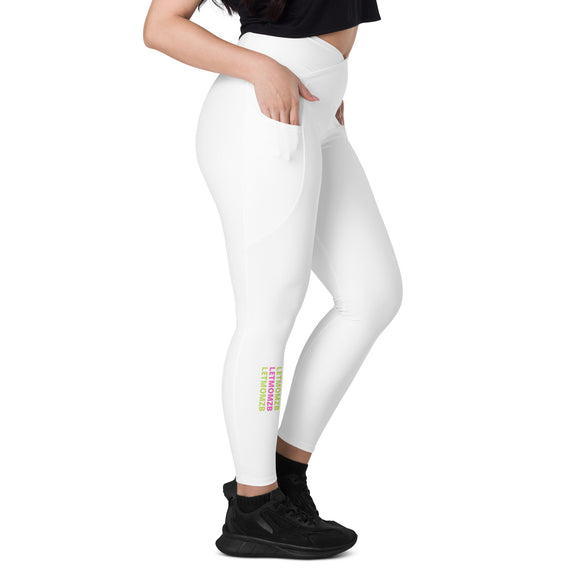 LMB UMBRE Crossover leggings with pockets