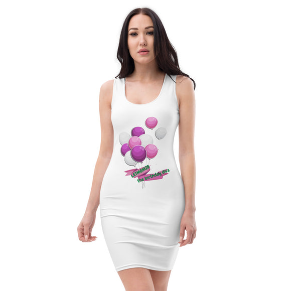 LETMOMZB THE BIRTHDAY DIVA Sublimation Cut & Sew Dress - Letmomzb.com