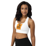 RUN FAST LIKE A GIRL Longline sports bra - Letmomzb.com