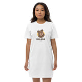 MOMA BEAR Organic cotton t-shirt dress - Letmomzb.com