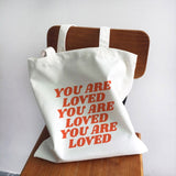 Girl Power Quotes Canvas Tote Bag - Letmomzb.com