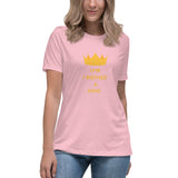 LMB I BIRTHED A KING CROWNED ROYALTY SERIES Women's Relaxed T-Shirt - Letmomzb.com